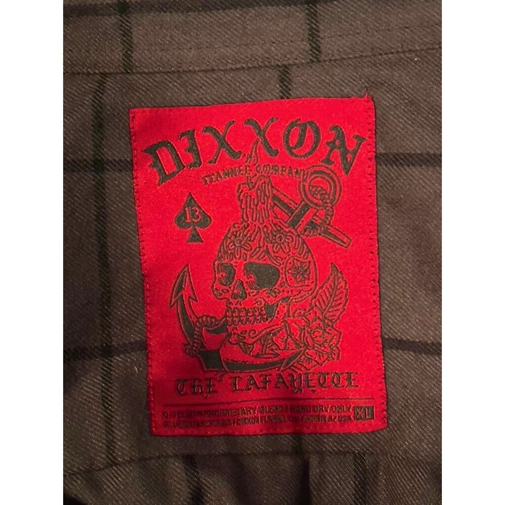 Dixxon Flannel Co The Lafayette Limited Edition Flannel Shirt Mens XL EUC Rare - Picture 7 of 8
